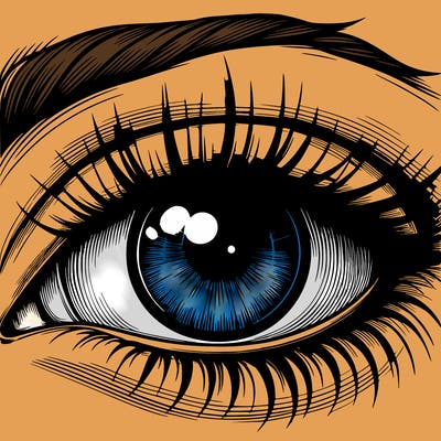 realistic eye