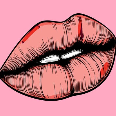 realistic lips