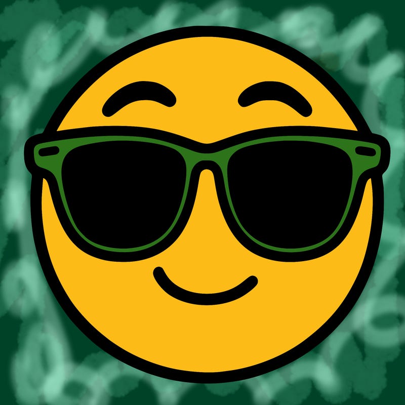 emoji with sunglasses