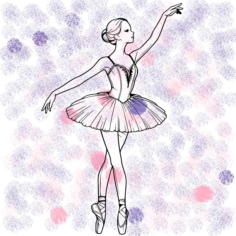 realistic ballerina