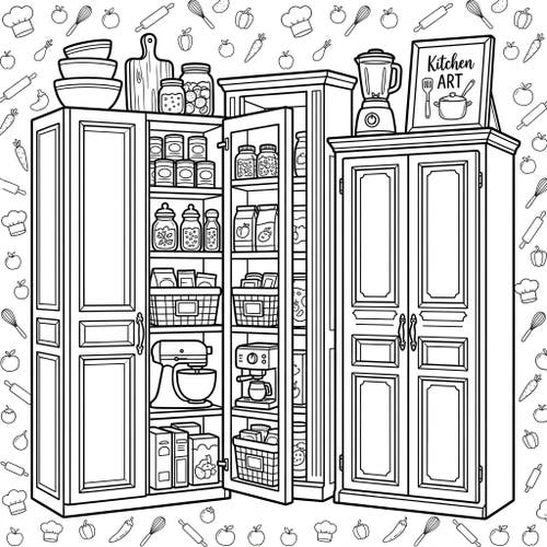 Pantry Cabinets & Armoires