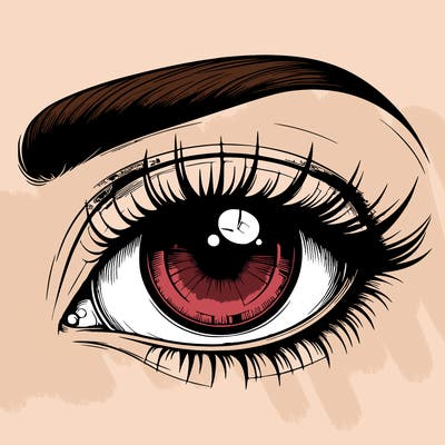 realistic eye