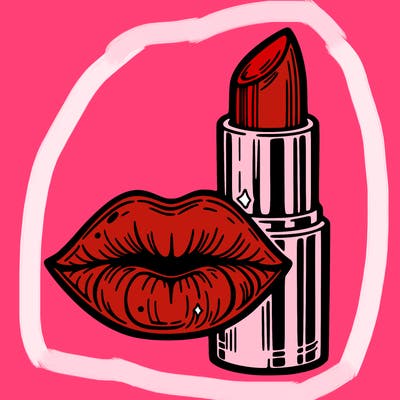 lips and lipstick