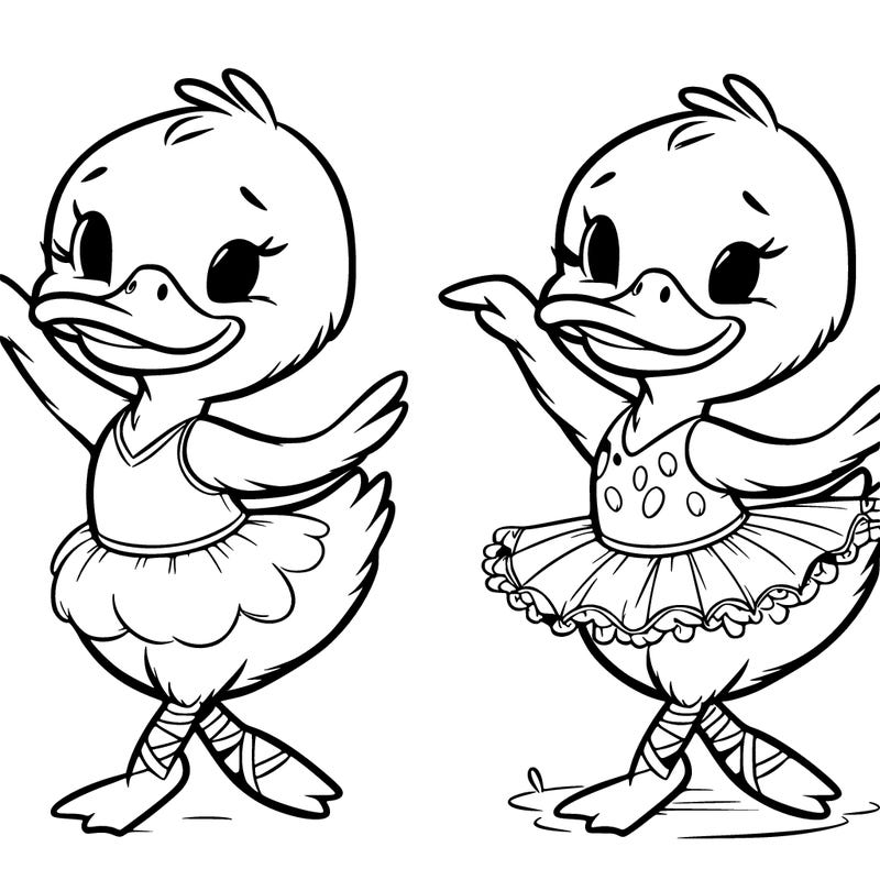 duck dancing ballet