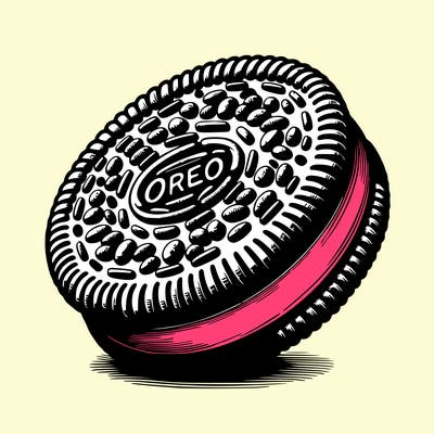 realistic oreo