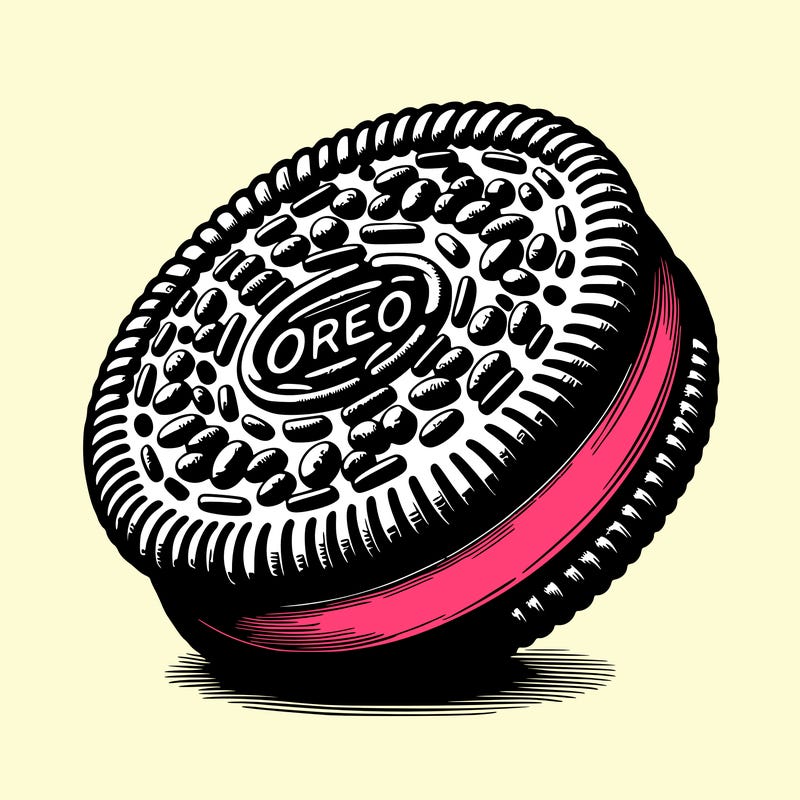 realistic oreo
