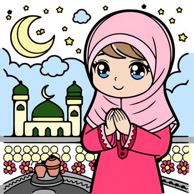 ramadan muslim girl