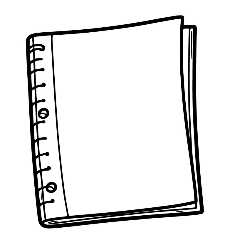 blank sheet of paper