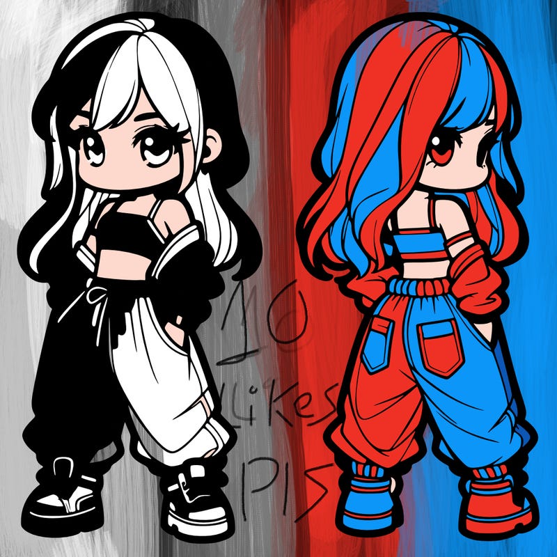 girl in crop top and baggy pants