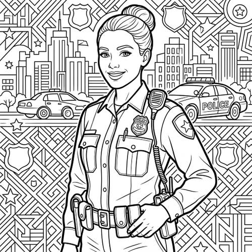 Police Officer Portraits