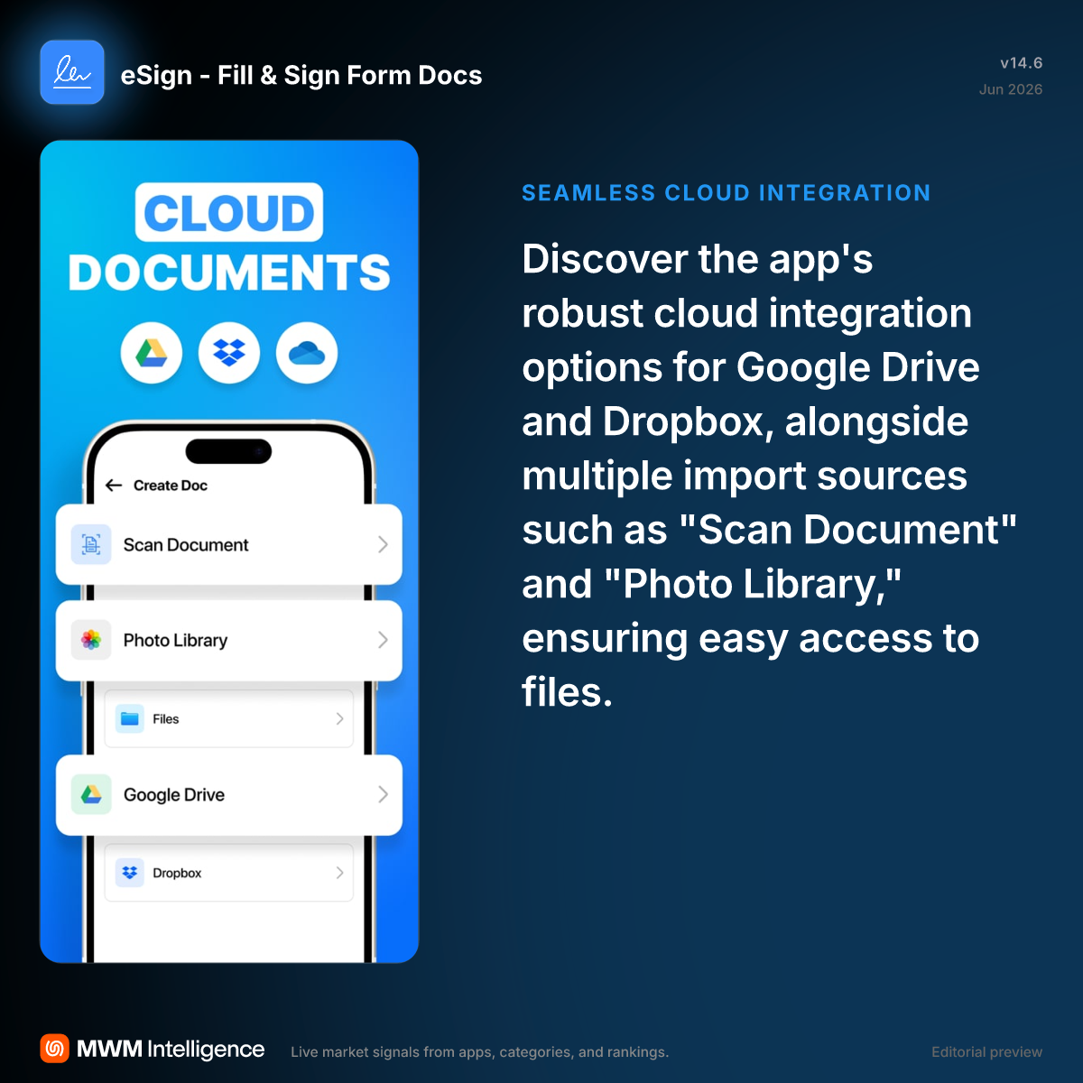 eSign - Fill & Sign Form Docs - Business App | MWM