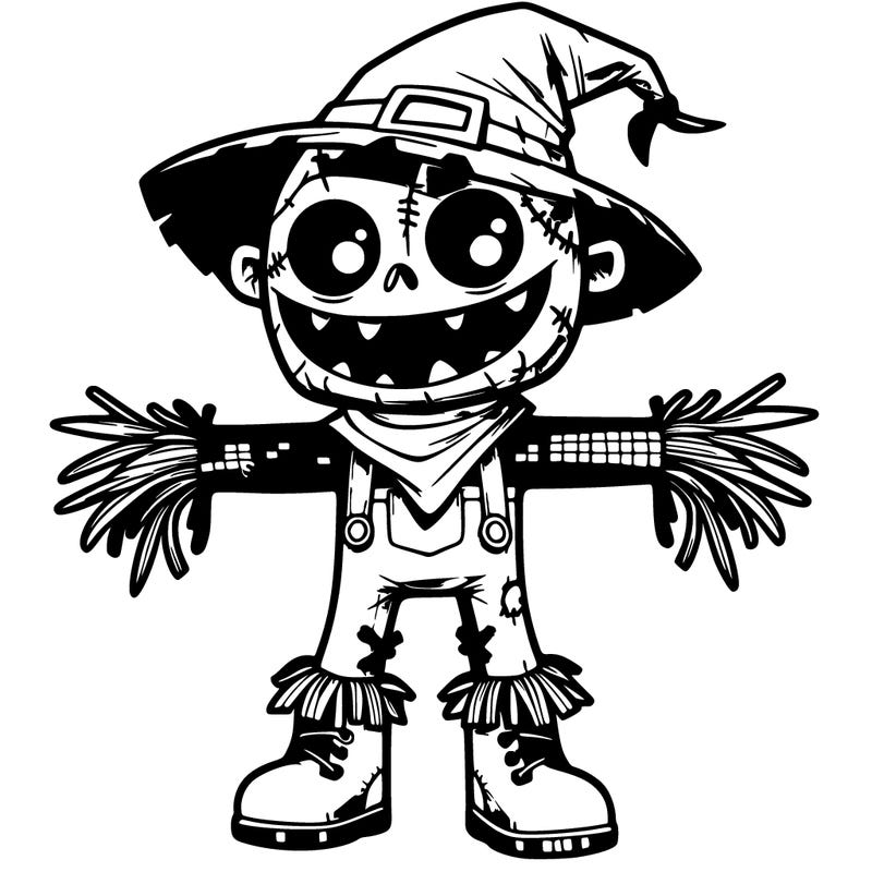 monster scarecrow