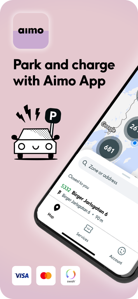 Aimo – Park & Charge | Seamless Parking and EV Charging
