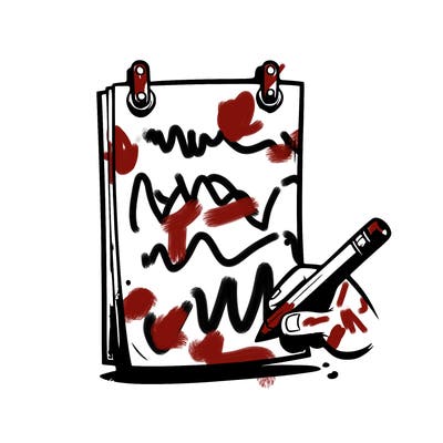 blank piece of paper