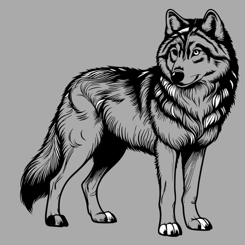 wolf realistic
