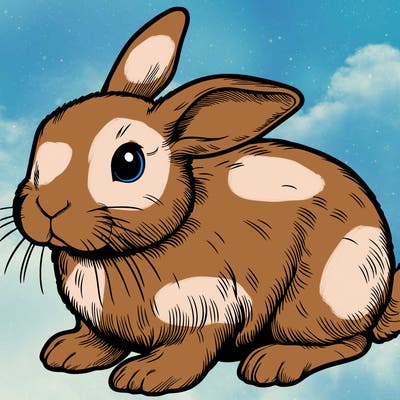 realistic bunny