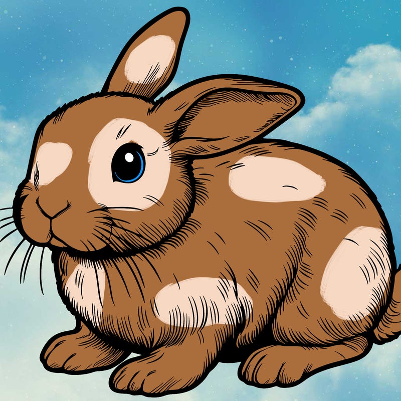 realistic bunny