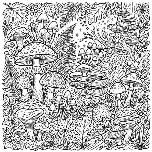 Mushroom & Fungi Patterns