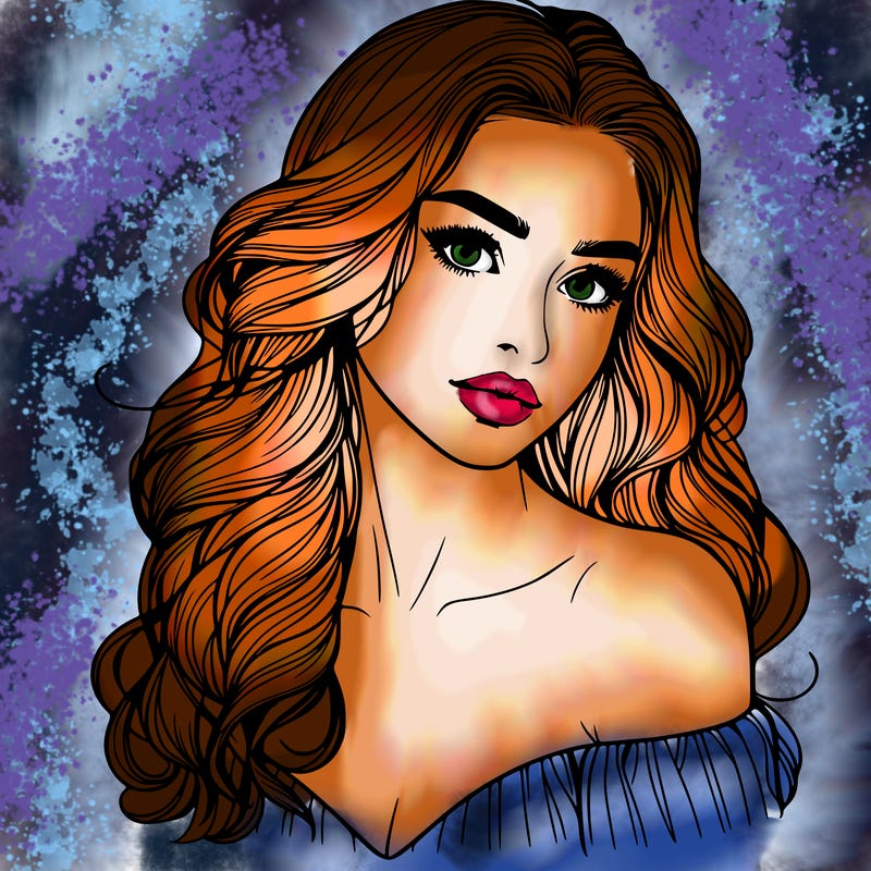 beautiful realistic girl