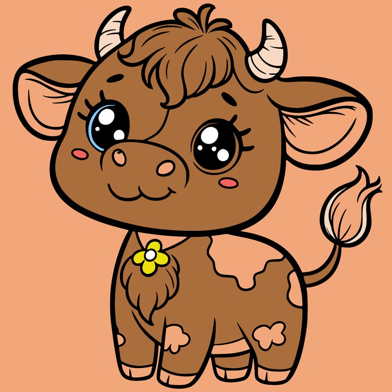 cute cow