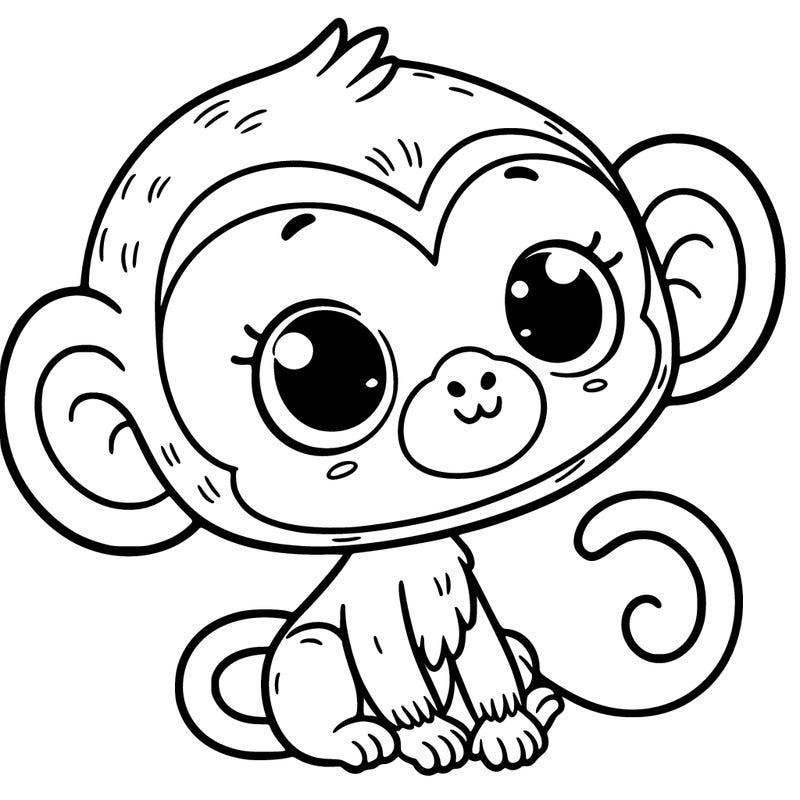 cute monkey
