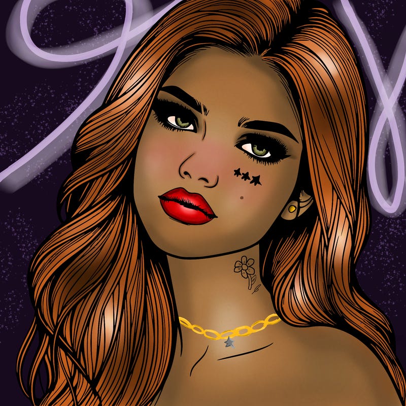 realistic girl model beautiful