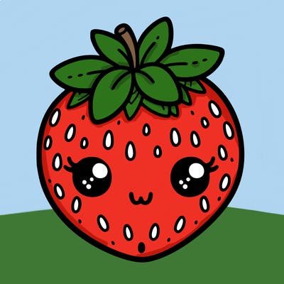 cute strawberry