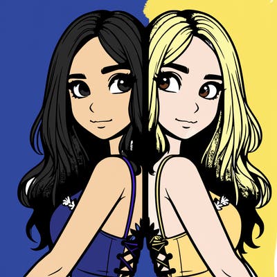 a realistic girl split