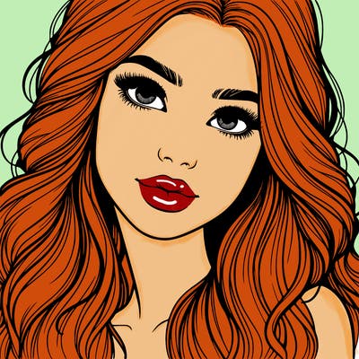 beautiful realistic girl