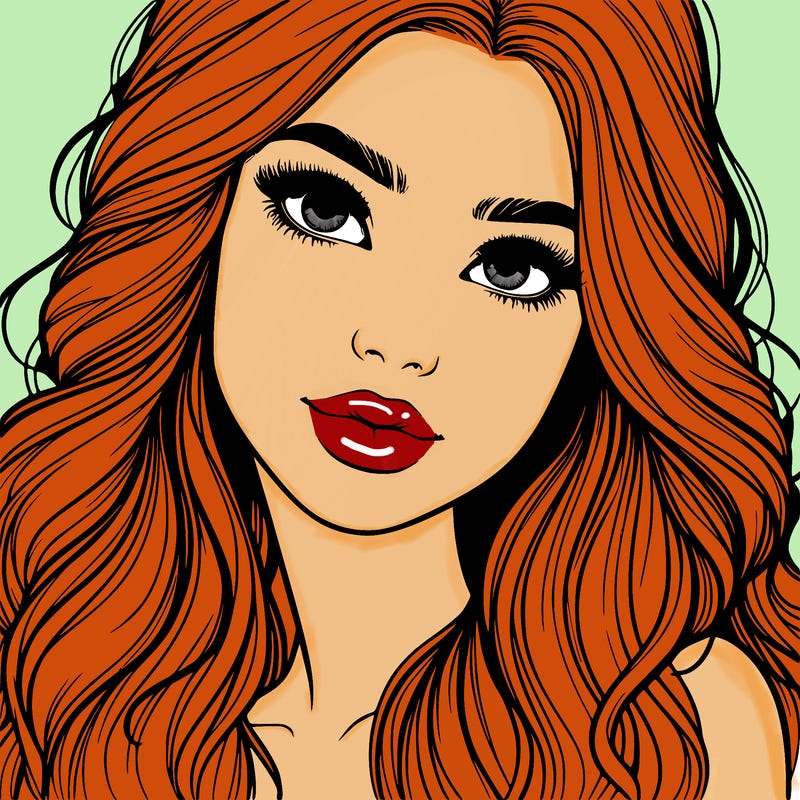 beautiful realistic girl