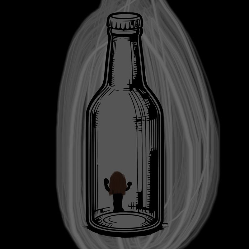 realistic bottle