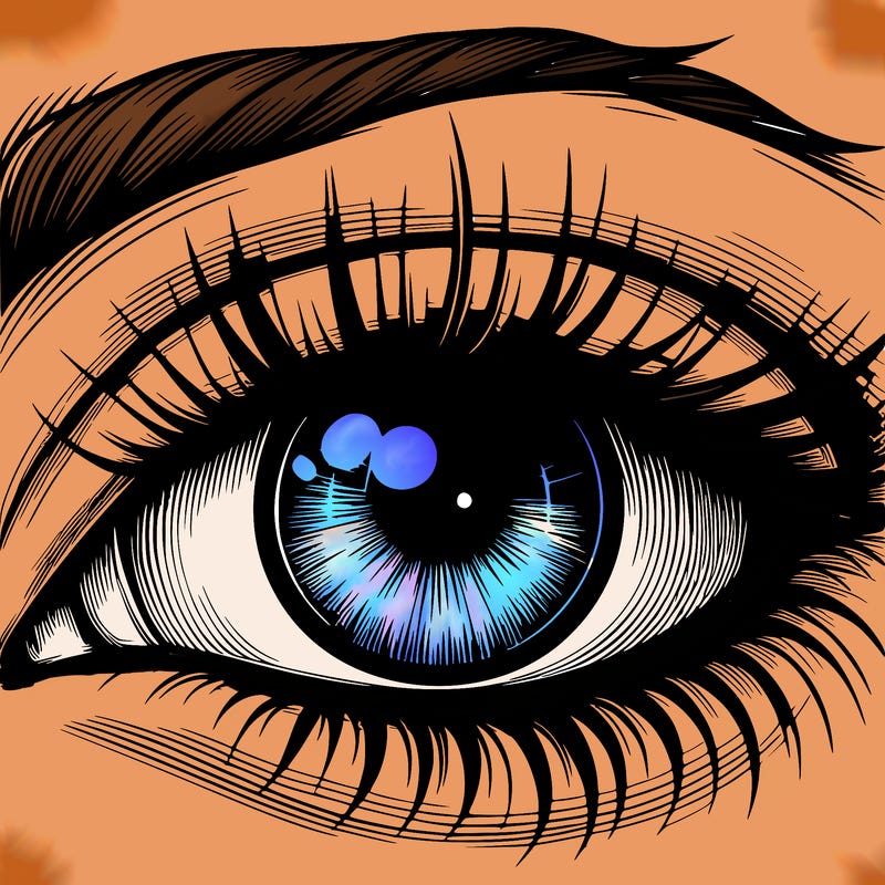 realistic eye