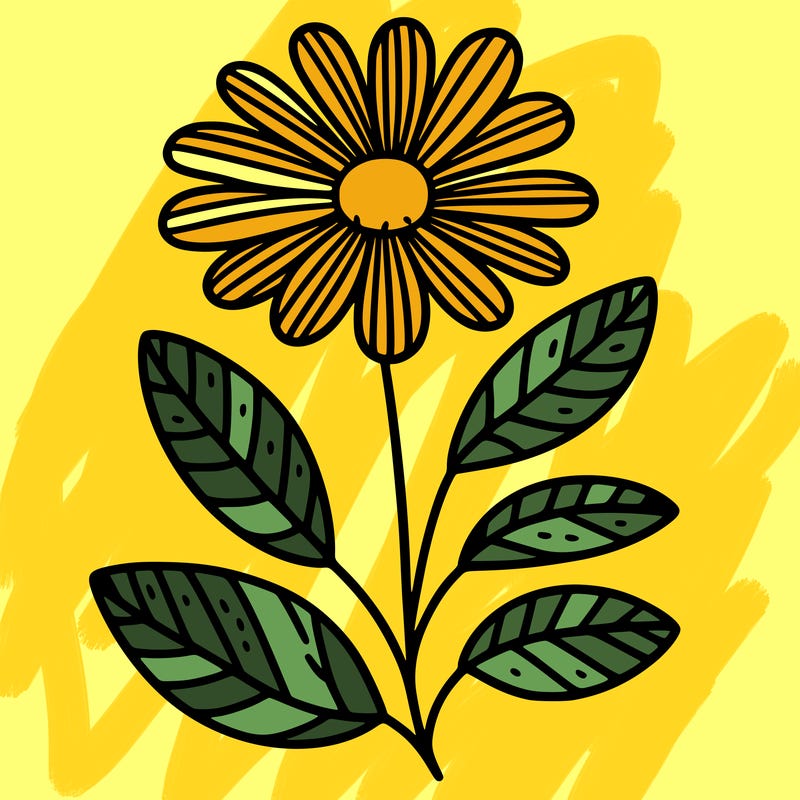 simple flower