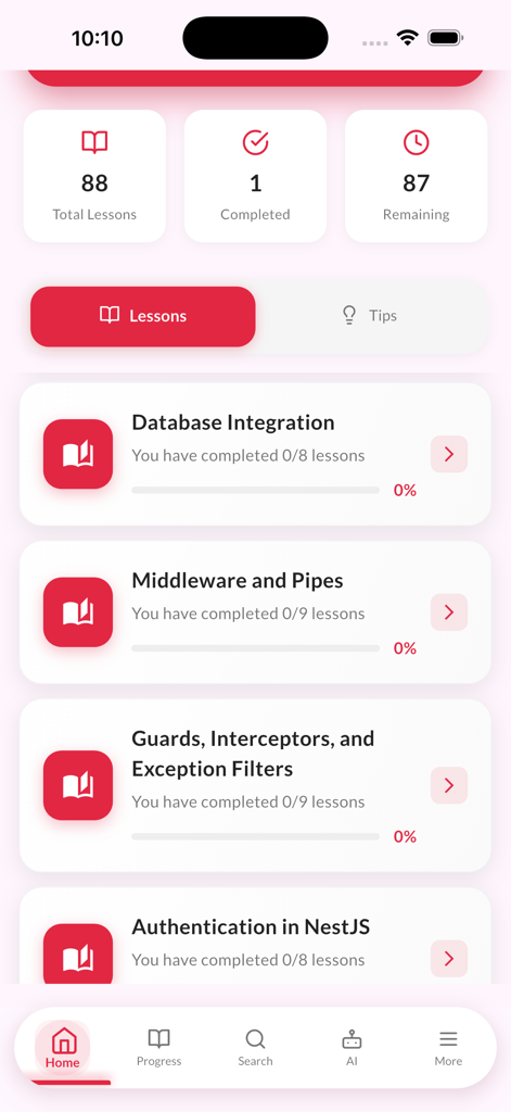 Learn NestJS - Node Framework - Education App | MWM