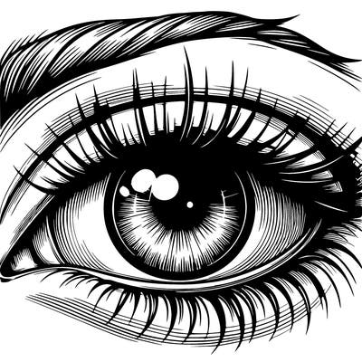 realistic eye
