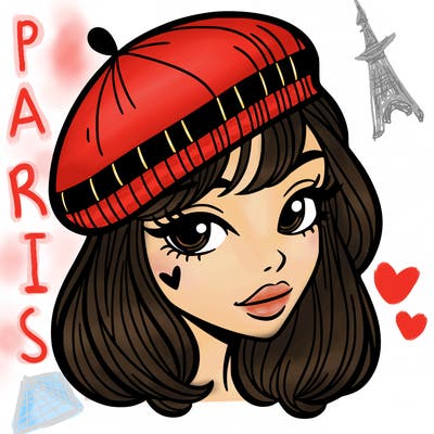 parisian beret: a chic beret that adds a touch of parisian elegance