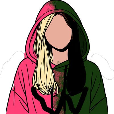 female hoodie.