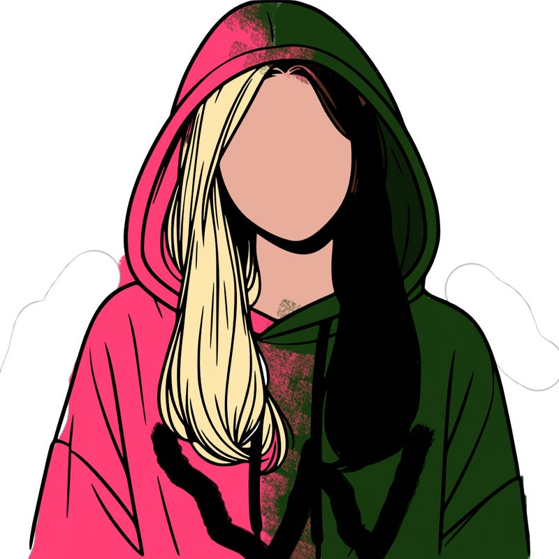 female hoodie.