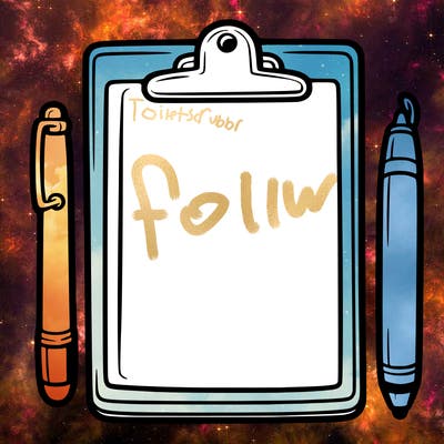 blank clip board with pen