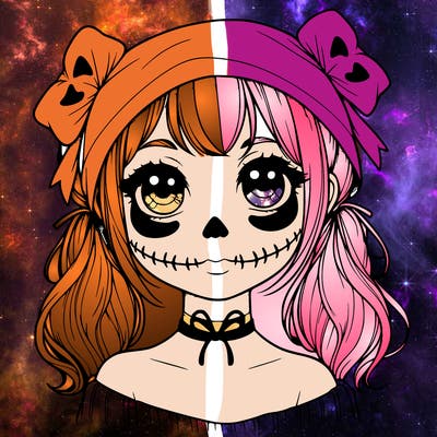 realistic girl halloween