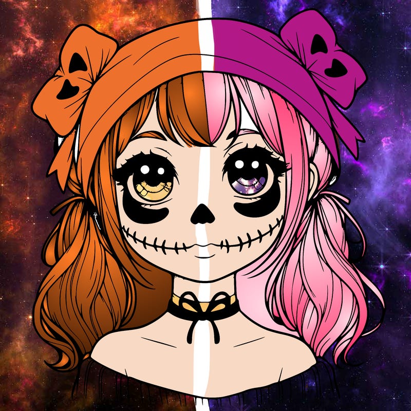 realistic girl halloween