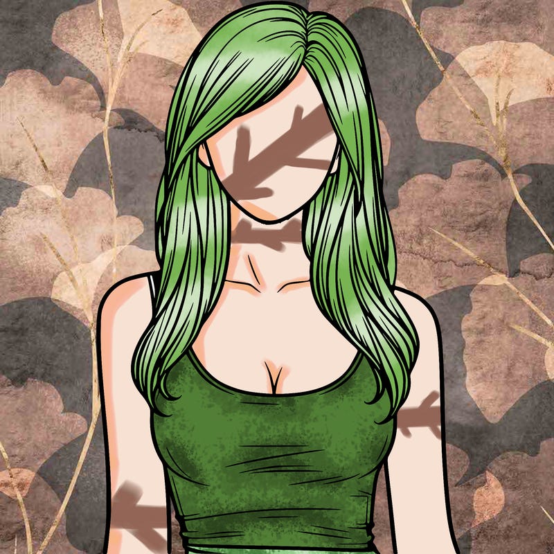 girl in tanktop realistic