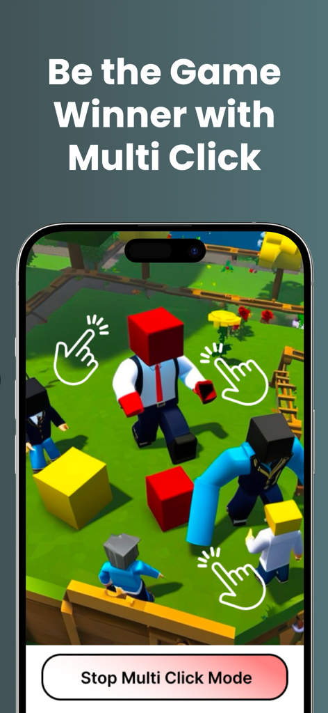 Auto Clicker: Tap Tool - モバイルゲームでマルチタップモードを実演するAuto Clickerアプリ