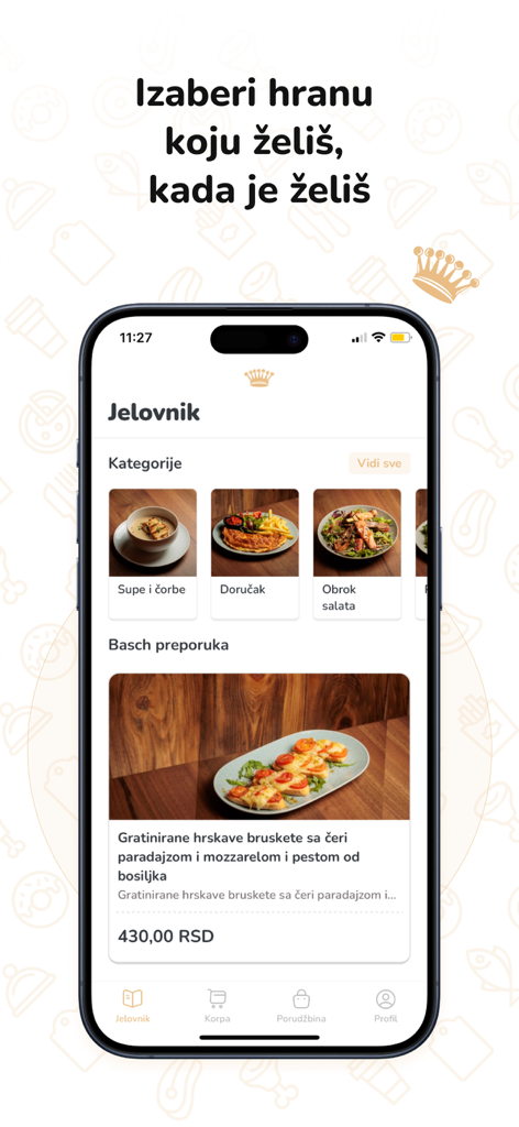 Basch House 1887 - Basch House 1887 food delivery app menu screen