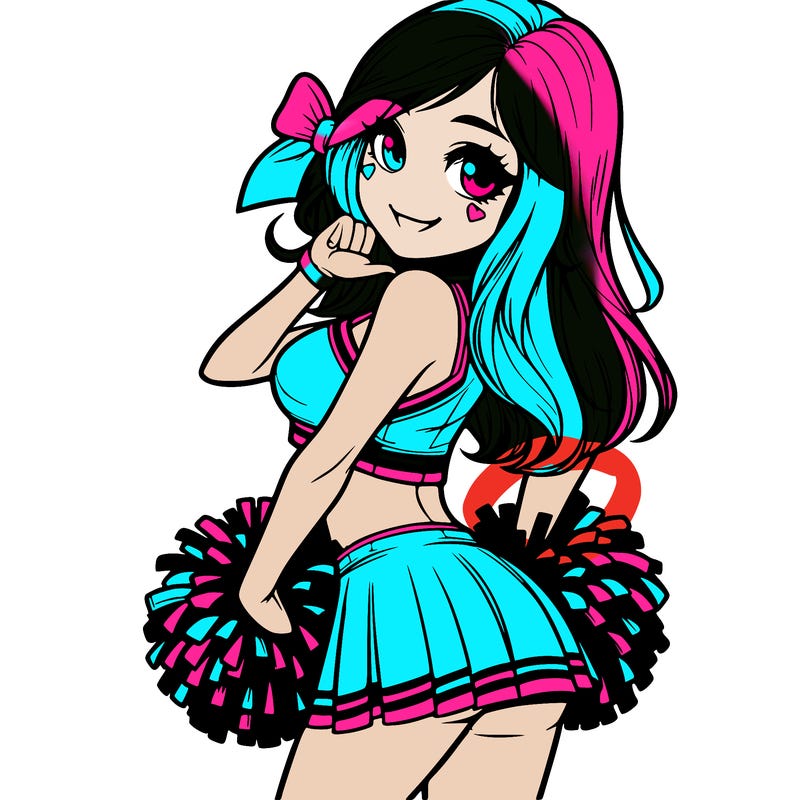 realistic cheerleader