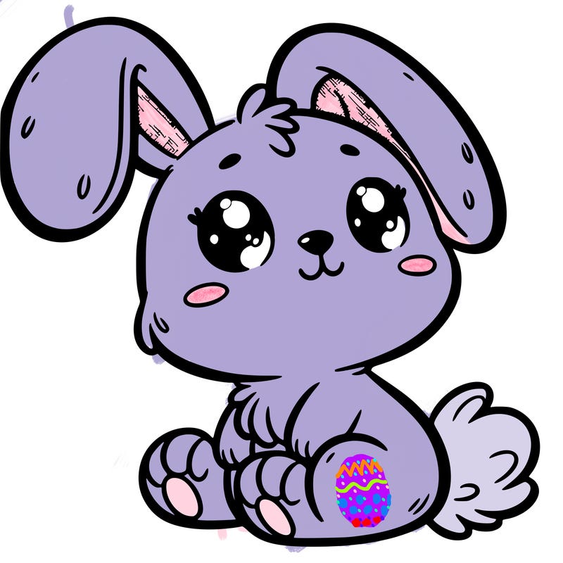 adorable easter bunny