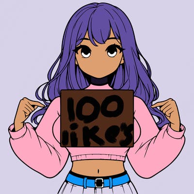 girl holding a blank sign in a long sleeve crop top