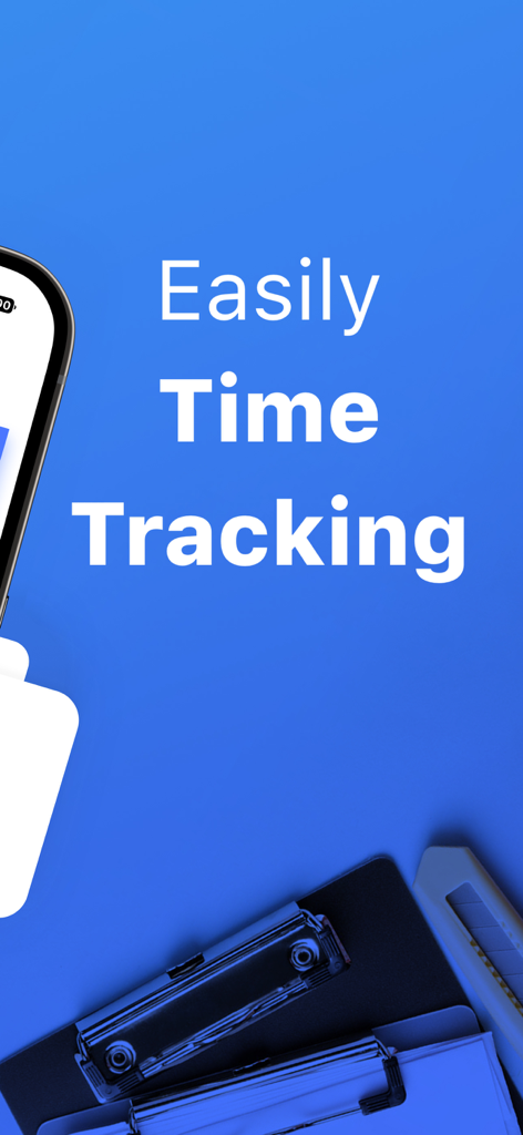 Hours Keeper: Time Tracker - L'application Hours Keeper affiche clairement le suivi du temps de travail des travailleurs indépendants.