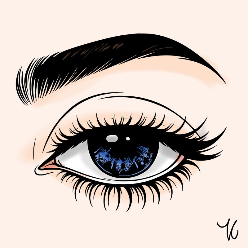 eye closed realistic