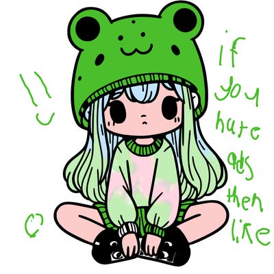 a girl wearing a frog hat and some frog socks